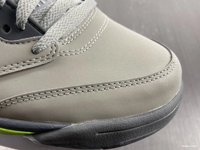 Cheap Husky Bean DM9014-003 (2022) Green Jordan Retro 5 0819
